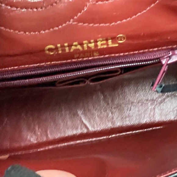 SOLD 🖤 Vintage Chanel Paris Double Flap Small - Picture 15 of 17